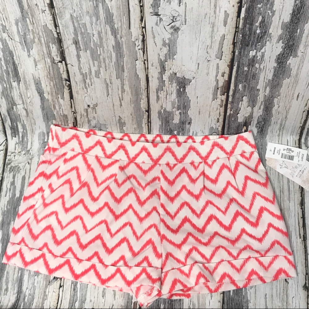 Soulmates Chevron shorts